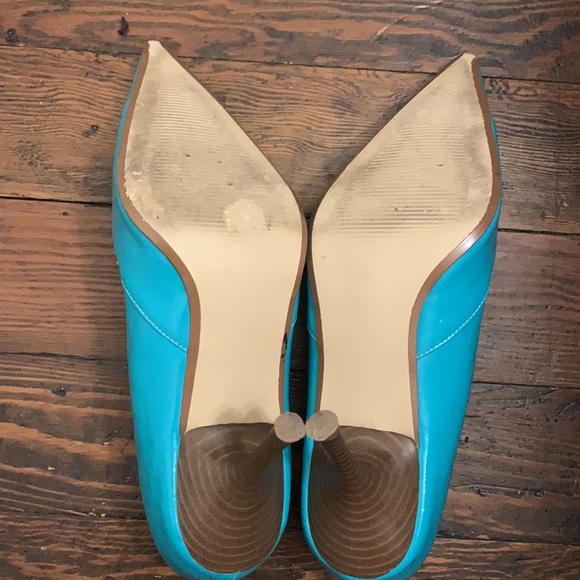 Spring turquoise heels - Picture 4 of 8